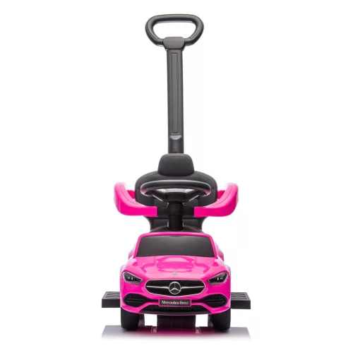 Chipolino Mercedes Benz C-Class bébitaxi tolókarral - pink