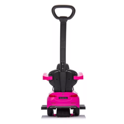 Chipolino Mercedes Benz C-Class bébitaxi tolókarral - pink