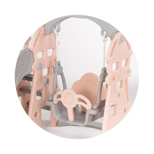 Chipolino Ring hinta és csúszda - pink