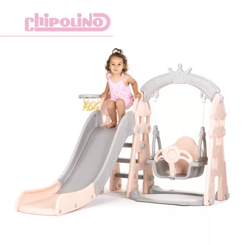 Chipolino Ring hinta és csúszda - pink