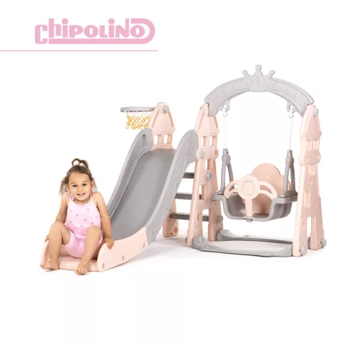 Chipolino Ring hinta és csúszda - pink