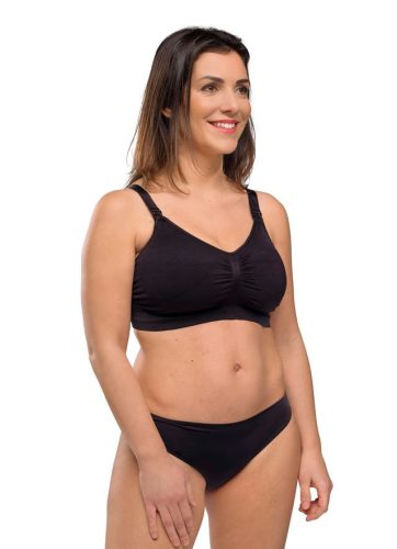 Carriwell Betétes szoptatós melltartó - Fekete M