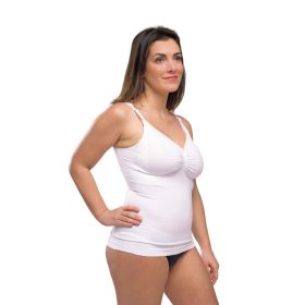 Carriwell Hasleszorító szoptatós top - Fehér M