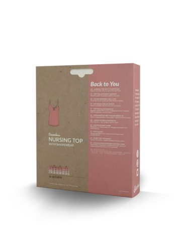 Carriwell Hasleszorító szoptatós top - Fehér L