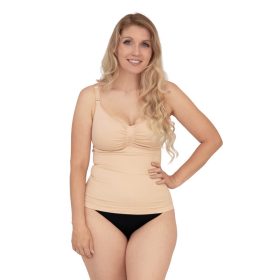 Carriwell Hasleszorító szoptatós top - Testszín M