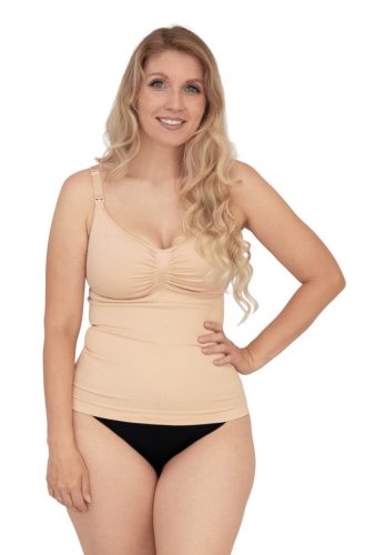 Carriwell Hasleszorító szoptatós top - Testszín L