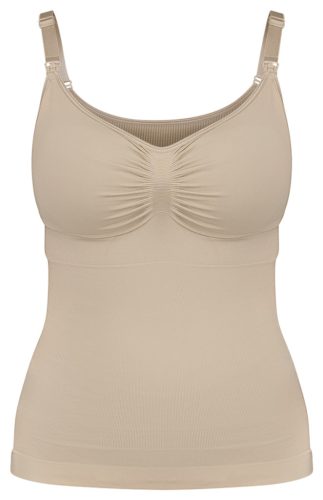 Carriwell Hasleszorító szoptatós top - Testszín L