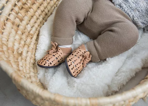 Baobaby Sandals puhatalpú cipő - Dots powder - S
