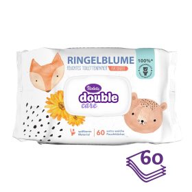Violeta Double Care nedves toalettpapír gyermekeknek, 60 db