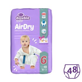 Violeta Double Care Air Dry Nadrágpelenka 6 (16+ kg) 48 db