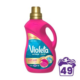 Violeta Intense color mosógél színes ruhákhoz, 2,7 L