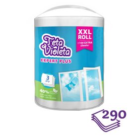   Violeta háztartási papírtörlő EXPERT PLUS 3 rétegű, 1 db