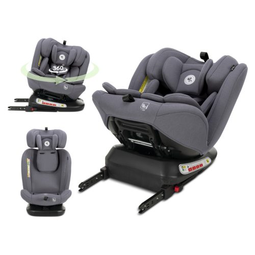 Lorelli Capella autósülés ISOFIX 40-150cm - Grey