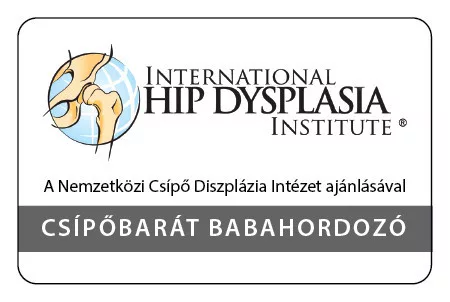 NANDU Bébi Csatos hordozó - nyersfehér-fekete