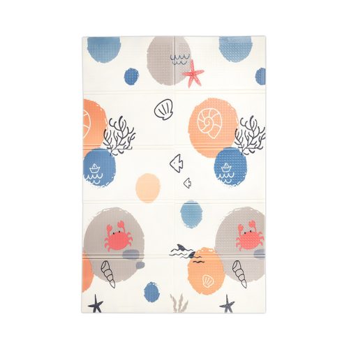 Lorelli Összehajtható 2 oldalas thermo játszószőnyeg 120x180cm - Blue Ocean & stars