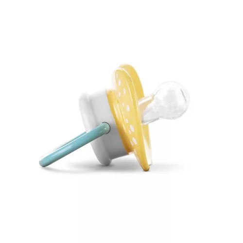 Baby Care cumi kupakkal 2db 6M+ - YELLOW/BLUE