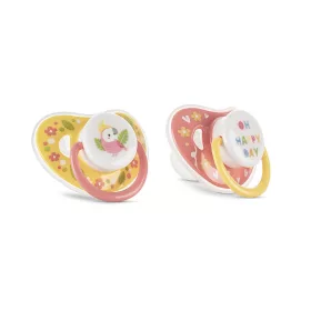 Baby Care cumi kupakkal 2db 6M+ - YELLOW/PINK