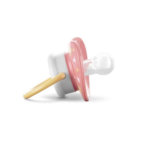 Baby Care cumi kupakkal 2db 6M+ - YELLOW/PINK