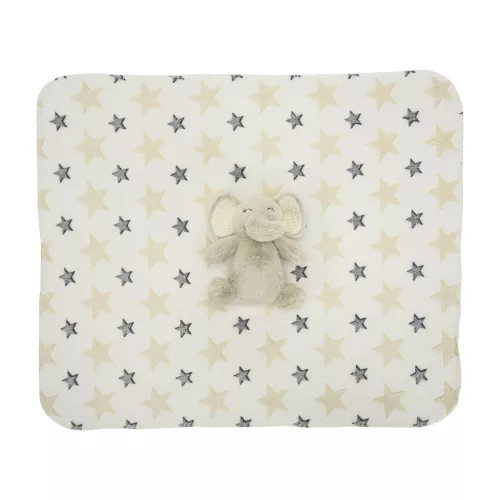 Lorelli Nappy takaró 75x90 cm - Beige Elephant