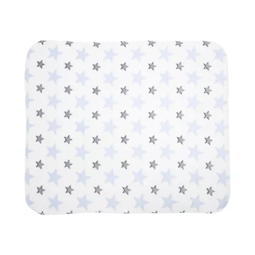 Lorelli Poffy Duo takaró 75x90 cm párnával 45x30 cm - White Blue Teddy Bear