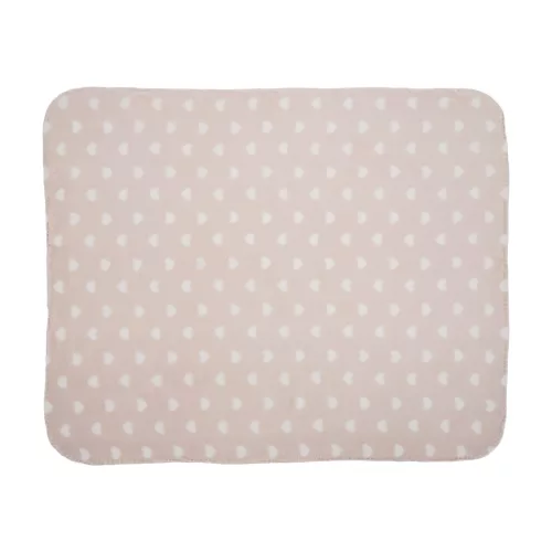 Lorelli Poffy Duo takaró 75x90 cm párnával 45x30 cm - Peach Bunny