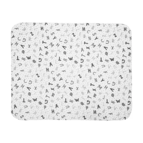 Lorelli Poffy Duo takaró 75x90 cm párnával 45x30 cm - White Grey Teddy Bear