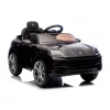 Chipolino Porsche Cayenne elektromos autó bőr üléssel - black