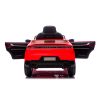 Chipolino Porsche Cayenne elektromos autó bőr üléssel - red