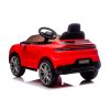 Chipolino Porsche Cayenne elektromos autó bőr üléssel - red