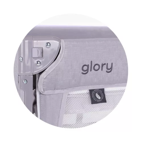 Chipolino Glory multifunkciós utazóágy - pink marshemllow