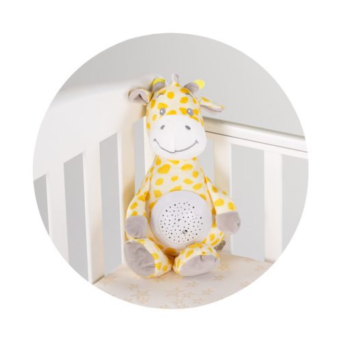 Chipolino projektoros zenélő plüss játék - Giraffe