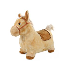 Chipolino ugráló lovacska hanggal - brown