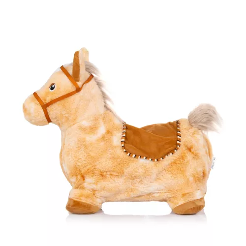 Chipolino ugráló lovacska hanggal - brown