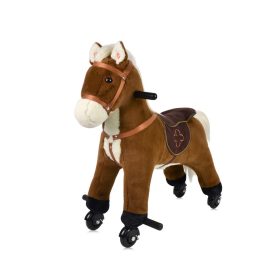 Chipolino lovacska hanggal és kerékkel - brown