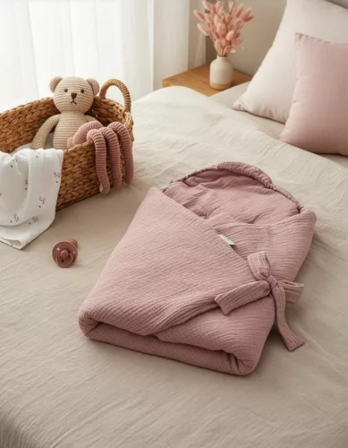 Albero Mio bélelt autósülésbe való pólya - CC1 Pink