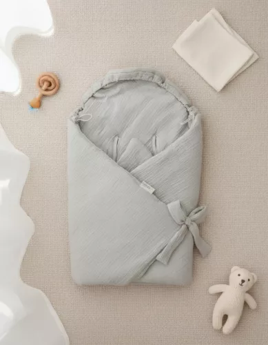 Albero Mio bélelt autósülésbe való pólya - CC3 Grey