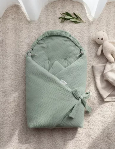 Albero Mio bélelt autósülésbe való pólya - CC4 Green