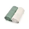 Albero Mio muszlin pelenka, 2 darabos csomag - CC4 Green