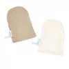 Albero Mio muszlin mosdókesztyű, 2 darabos csomag - WM447 Biscuit beige