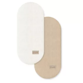   Albero Mio babakocsi mózeshez lepedő 2 darabos csomag - WM447 Biscuit beige
