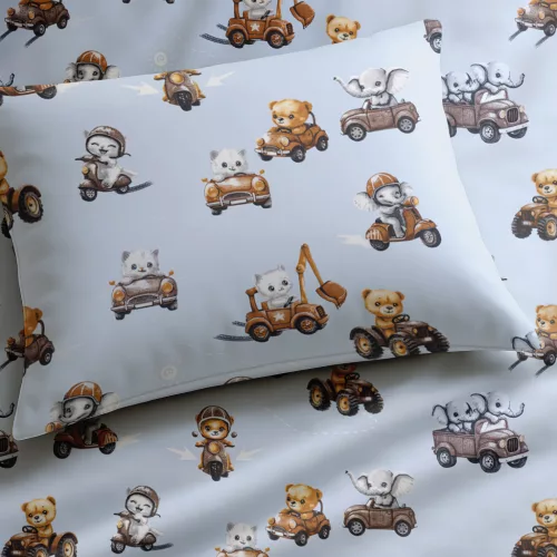 Albero Mio 2 részes ágynemű C-2 - C013 Little Drivers World