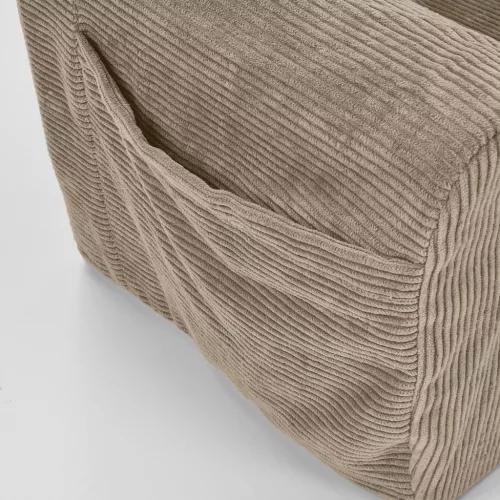 Albero Mio kordbársony babafotel - Beige