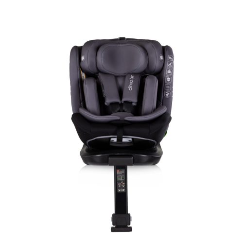 Chipolino Clima Air I-Size autósülés 40-150cm - anthracite