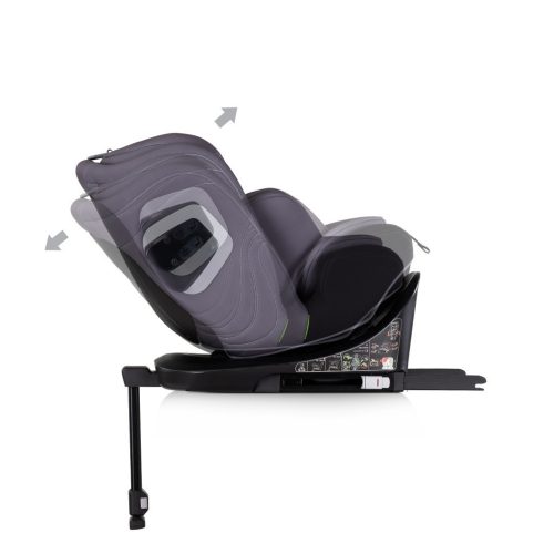 Chipolino Clima Air I-Size autósülés 40-150cm - anthracite