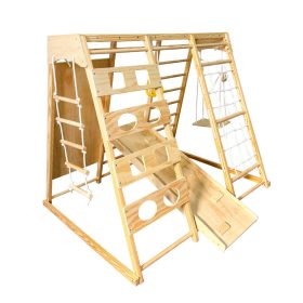 Chipolino Fa mászóka és hinta - natúr