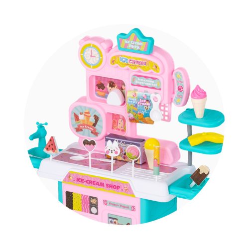 Chipolino fagyiárus stand játék 32db.-os