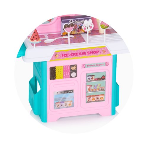 Chipolino fagyiárus stand játék 32db.-os