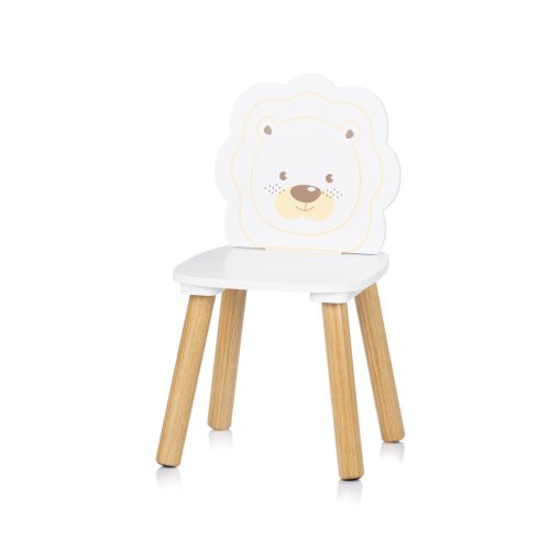 Chipolino Asztalka 2 székkel - hippo and lion