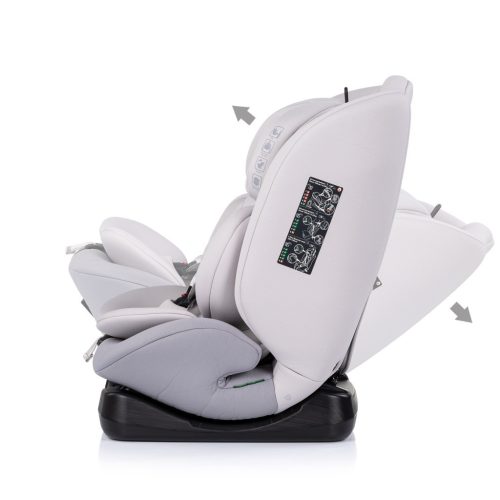 Chipolino Mondial autósülés I-Size 40-150cm - platinum