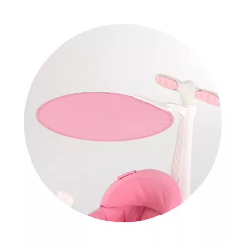 Chipolino Happy Walker bébikomp - pink